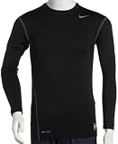 NIKE Herren Shirt Core Compression Longsleeve, black/cool grey, L, 269607
