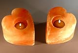 Himalayan Hand Shaped Romantic Velantine Candle Tea Lights - Heart Shape