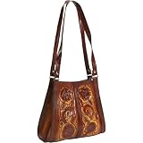 Debbie Rott Hand Tooled Leather Handbag