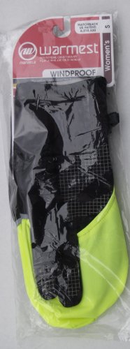 Manzella Women's Hatchback Windproof Gloves Size S Black/Lime