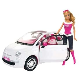 Barbie and Fiat 500