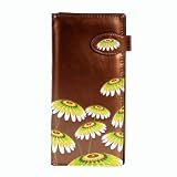 New Bronze Lilies Large Woman's Wallet By Shagwear