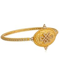 Freida Rothman Belargo Jewelry Love Knot Focal Bangle Bracelet