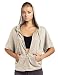 HKNB Heidi Klum for New Balance Womens Short-Sleeve Double Zip Hoodie