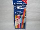 Produkt-Bild: Staedtler 61 SET10 Farbstifte Ergo Soft Bonuspack 12 verschiedene Farben + 2 Bleistifte