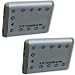 Pro Power D-Li63 Equivalent Lithium Ion Battery 2-Pak for a Variety of PENTAX Optio Digital Camera ** Includes Mini Tripod **