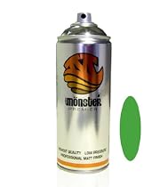 Monstercolors Premier Valley Green 400ml aerosol spray paint