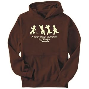 Hoodie Mens Brown A real thugs vacation in Midway Islands Countries 41bfH3TtipL. AA300 Hoodie Mens Brown A real thugs vacation in Midway Islands Countries