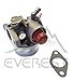 Everest Parts Supplies Carburetor Replacement for Tecumseh 20016, 20017, 20018 6.75 HP; Toro Lawn Mower Recyclers