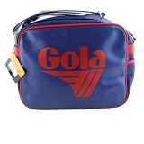 Gola Reflex Blue Red Redford Retro Shoulder Record Bag