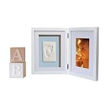 Baby Prints Desktop Frame - White