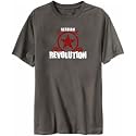 T-Shirt Dark Silver " Serbian Revolution " Serbia And Montenegro Country