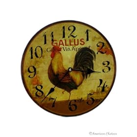 Rooster Kitchen Clock