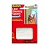 3M Scotch 11/16 Inch Clear Mounting Squares, 35/Package