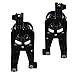 Winjet Fog Lights for [2008-2010 Ford F-250/F-350/F-450/F-550 Super Duty] Driving Fog Lights Assembly Fog Lamp Replacement 1Pair Clear Lens