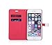 iPhone 6S case,iPhone 6 case,[4.7inch]by Ailun,wallet case,Credit Card holder Case,PU Leather Case,Flip Cover Case[Red]