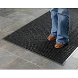 Deep Cleaning Ribbed 4 Foot Wide Roll Mat Charcoal