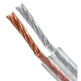 GE 22644 18 Gauge Speaker Wire with No Connector (100 Feet)