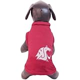 NCAA Washington State Cougars Cotton Lycra Dog Tank Top