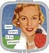 inner beauty is for amateurs Compact Mirror by Anne Taintor