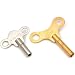 2 Clock Keys Winding Tool Size 7 fits E.N. Welch 4mm