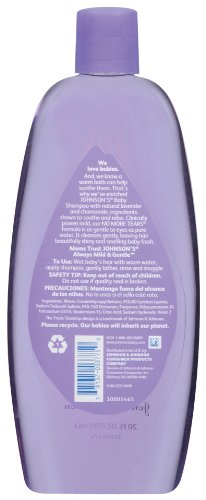 Johnson's Baby Shampoo with Calming Lavender, 20-Ounce (Pack of 2)