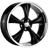 Boss 338 18x8 Black Wheel / Rim 5x4.75 with a 2mm Offset and a 82.80 Hub Bore. Partnumber 33829834