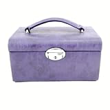 Coffret � Bijoux  Vivaldi  violet vintage