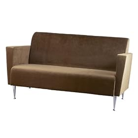 Memphis Sofa - Khaki Brown by Adesso