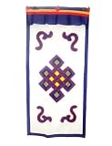 Produkt-Bild: Tibetische Handarbeit Türvorhang Wandbehang 35 x 75 "# 105 - Kostenlose Lieferung, WELTWEIT
