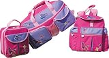 Travelers Choice Girl's 3-Piece Lightweight Travel/School Collection Kids Luggage