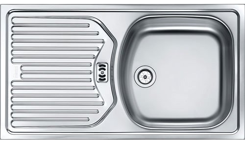 EDELSTAHL-EINBAUSPÜLE EUROSTAR ETN 614 78,0 x 43,5 cm