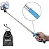 InnoGear Adjustable Extendable Bluetooth Monopod Handheld Self Portrait Selfie Stick with Remote Shutter Function for iPhone 4 4s 5 5s 5c 6 6 Plus, Samsung S3 S4 Note 2 Note 3, HTC One, Sony Xperia, LG (Blue)