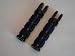 Foot Pegs - Front Rider - Honda CBR 600RR 03-08, 1000RR 04-08, 600 F1 F2 F3 F4 F4i 87-06, 900RR 92-99, 929RR 00-01, 954RR 02-03, 1100xx 97-03, 1000F 91-96, VTR 1000 98-03, RVT 1000 RC51 SP1 & SP2, CB1000, VFR 750, VFR 800 - Black