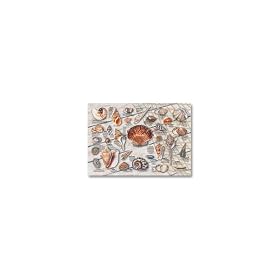 Seashell Print Placemat, 9-3/4" X 14" - 310654