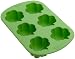 Wilton Shamrock 6 Cavity Silicone Pan