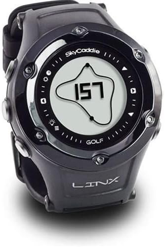 Skycaddie Linx Rangefinder Golf GPS Watch - Black - 34,000 Courses Golf Range Finders