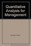 Quantitative Analysis for Management