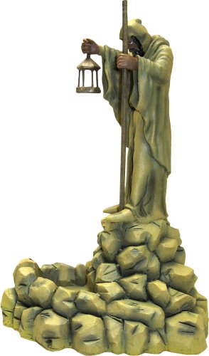 Led Zeppelin - Man with Lantern Statue - Incense Burner / Candle Holder