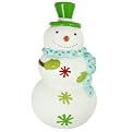 Earthenware Snowman Cookie Jar