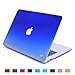 Fade to White Matte Carrying Hard Shell Case for MacBook Air 13.3” A1466 & A1369 (Ocean Blue)