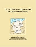 The 2007 Import and Export Market for Apple Juice in Germany