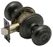 Schlage F40VGEO716 Georgian Privacy Knob, Aged Bronze