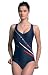 eleMar Damen Badeanzug, Cups, D-Cup, 36-60 XXL, NEU