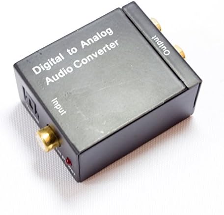 IBSound® Digital to Analog (L/R) Stereo Audio Converter Adapter - Change Coaxial or Toslink(SPDIF) into Analog L/R Audio Outputs - Support 32kHz, 44.1kHz, 48kHz and 96kHz / Up to 24-bit resolution / 1-Year Warranty guaranteed!