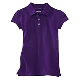 Cherokee® Girls' Short-Sleeve Polo - Purple