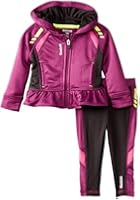 Reebok Baby-Girls Infant Mapped Out Peplum Set