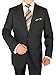 LUCIANO NATAZZI Italian Men's Suit 160'S Cashmere Wool 2 Button Stripe