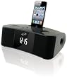 iLive iCP310B FM Clock Radio with Docking for iPhone and iPod (Black)