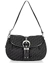 Dior, Christian Dior Large Logo Black Diorissimo Messenger